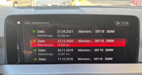 X3 2.5 D 230 M-SPORT XDRIVE BVA - ENTRETIEN COMPLET BMW - GARAN 2018 occasion 69150 D&eacute;cines-Charpieu