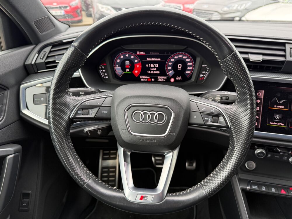 Q3 SPORTBACK 1.5 35 TFSI 150 HYBRID MHEV ADVANCED S-TRONIC BVA 2020 occasion 27000 &Eacute;vreux