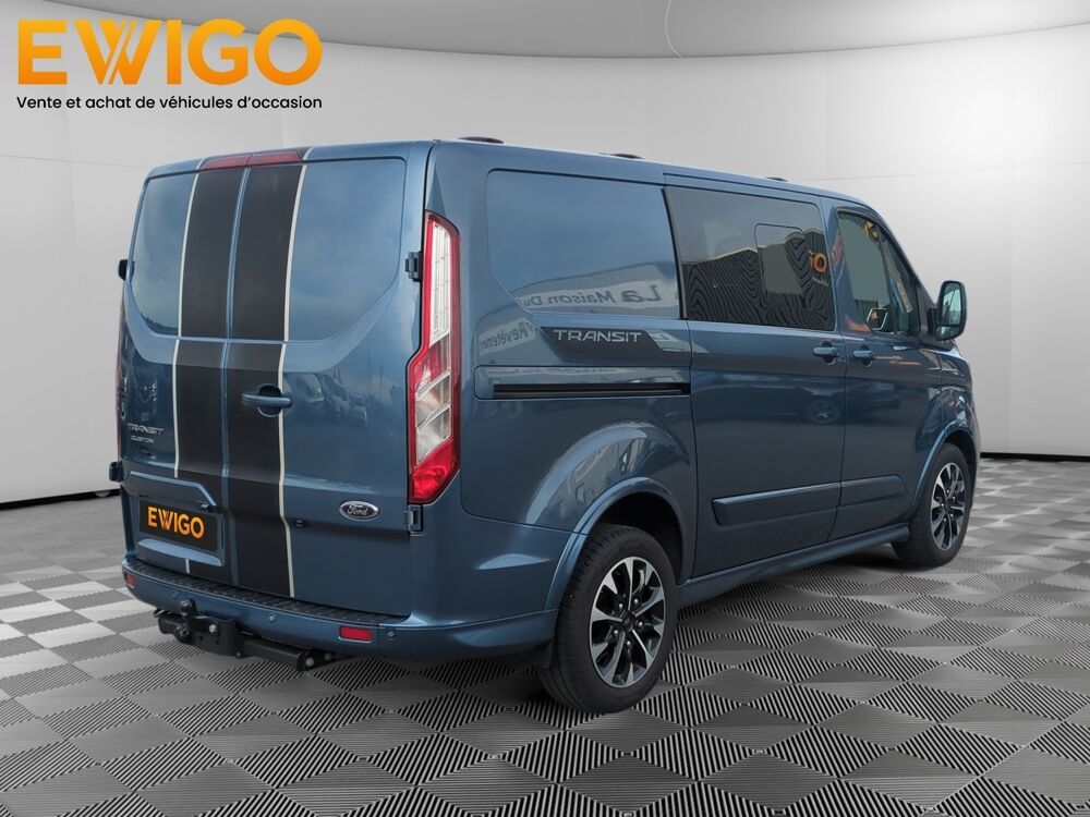 Transit FOURGON 320 2.0 ECOBLUE 185 L1H1 COURT SPORT BVA 5 Places 2020 occasion 38590 Saint-&Eacute;tienne-de-Saint-Geoirs