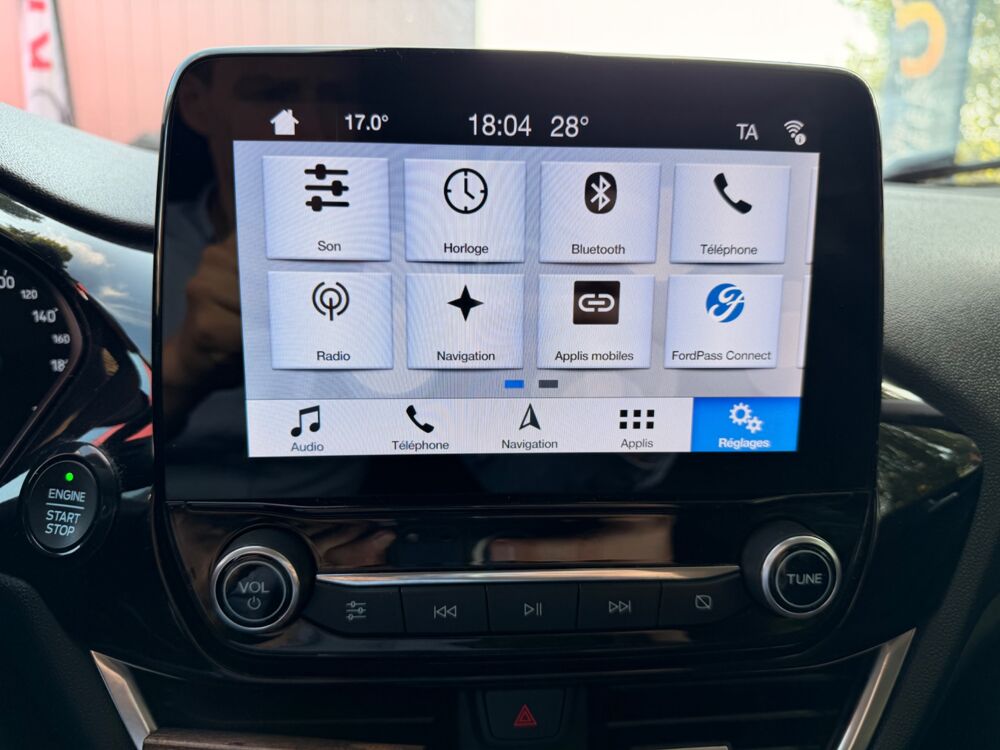 Fiesta 1.5 TDCI 85Ch TITANIUM - CAMERA DE RECUL - CARPLAY - CLIMATI 2019 occasion 76150 Saint-Jean-du-Cardonnay