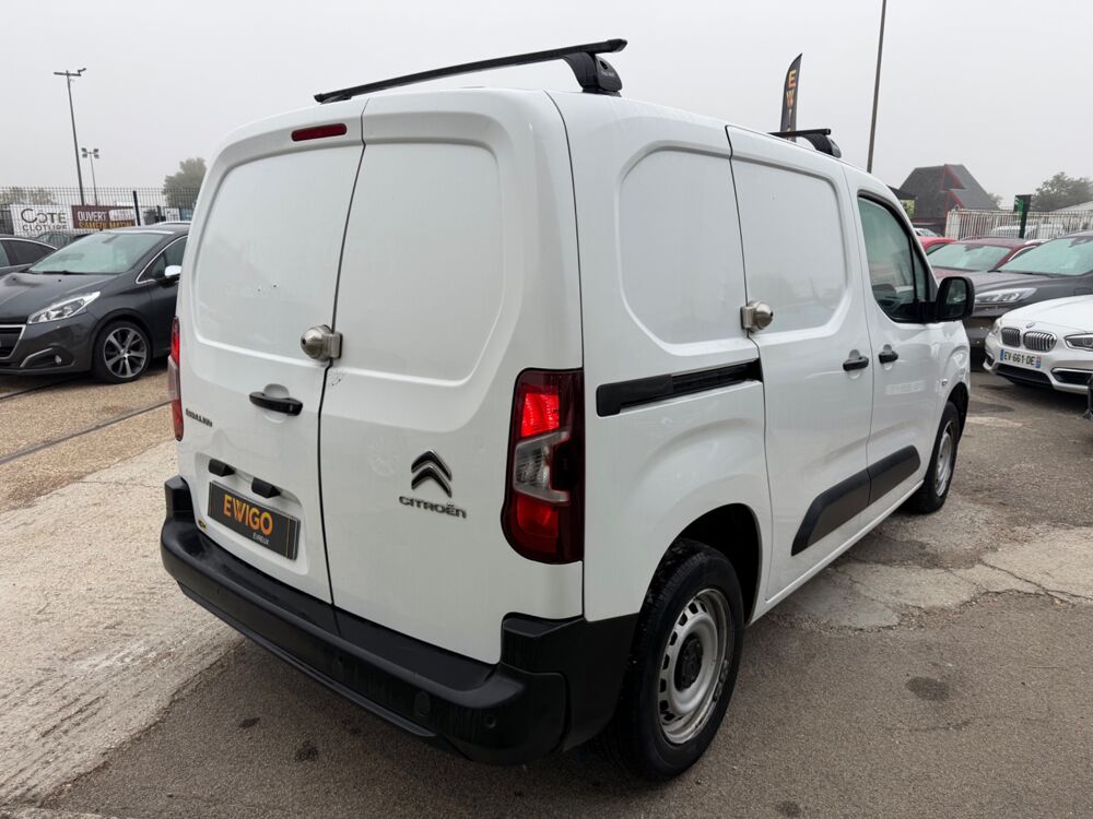 Berlingo III FOURGON M 100Ch - 1&Egrave;RE MAIN - TVA RECUPERABLE - RADAR DE 2022 occasion 27000 &Eacute;vreux