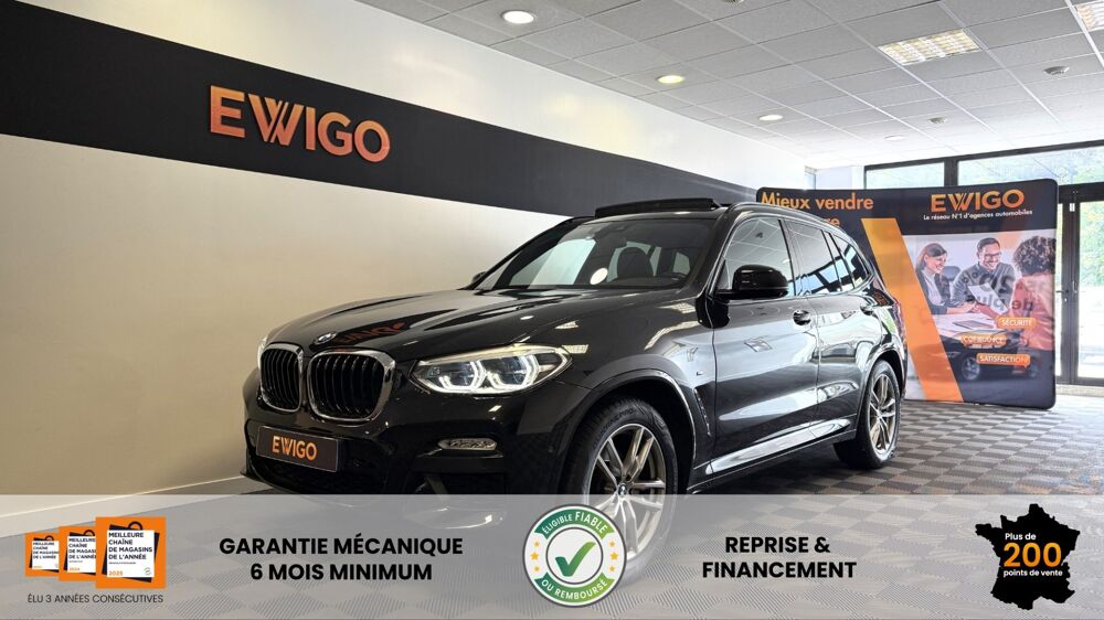 X3 20D 190ch M-SPORT XDRIVE BVA + TOIT OUVRANT PANORAMIQUE 2018 occasion 21850 Saint-Apollinaire