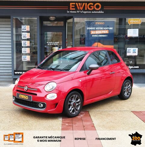 Fiat 500 1.2 70CH S - 2e MAIN - GPS RADAR AR BLUE