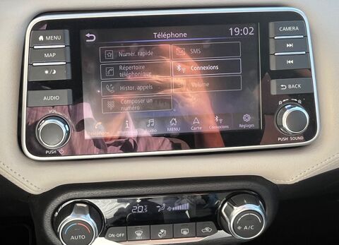 Micra 1.5 dci 90 TEKNA + CAM&Eacute;RA + CARPLAY + R&Eacute;GULATEUR + LINE ASSI 2019 occasion 54000 Nancy