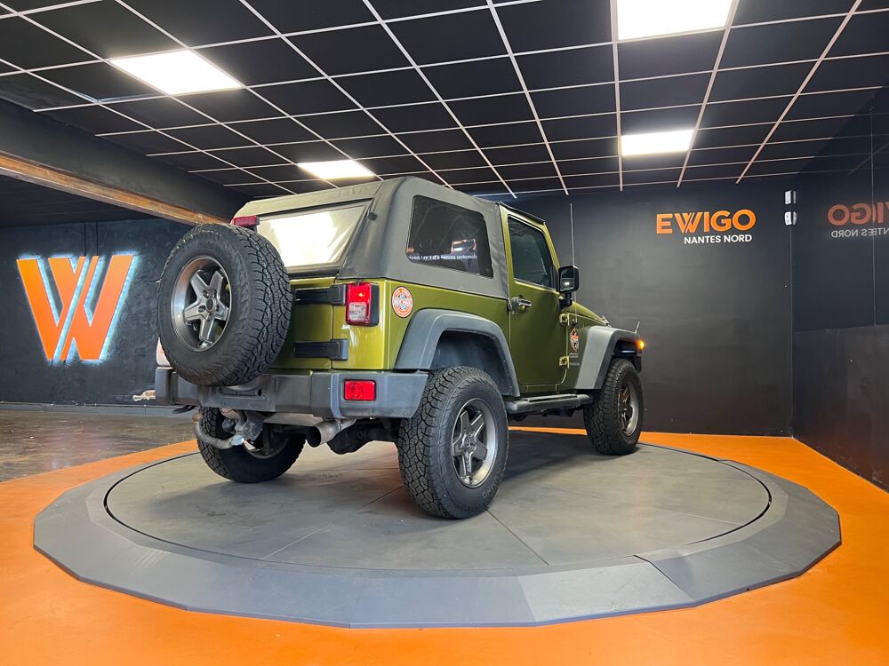 Wrangler 2.8 CRD 175 RUBICON AWD // HARD TOP DUR // PORTES SAHARA // 2007 occasion 44300 Nantes