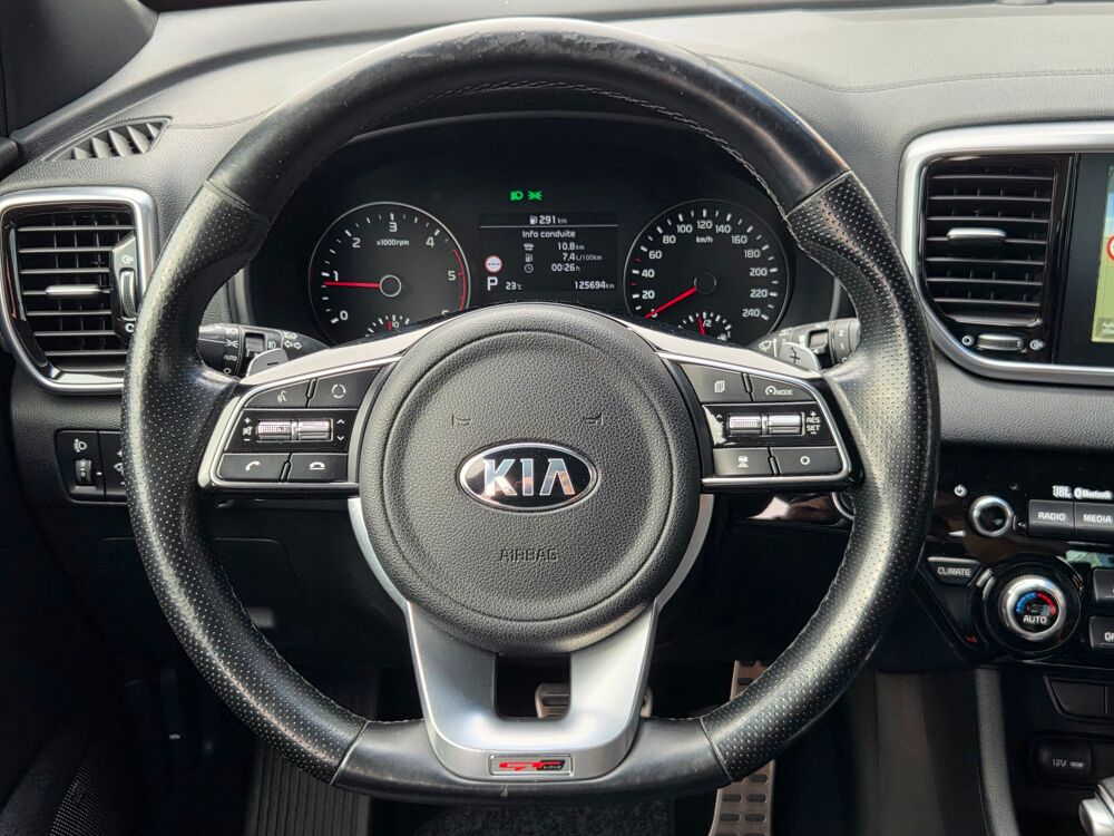 Sportage 1.6 CRDI 135 cv GT-LINE 4X2 DCT BVA - CAMERA 360 - APPLE CAR 2018 occasion 68170 Rixheim