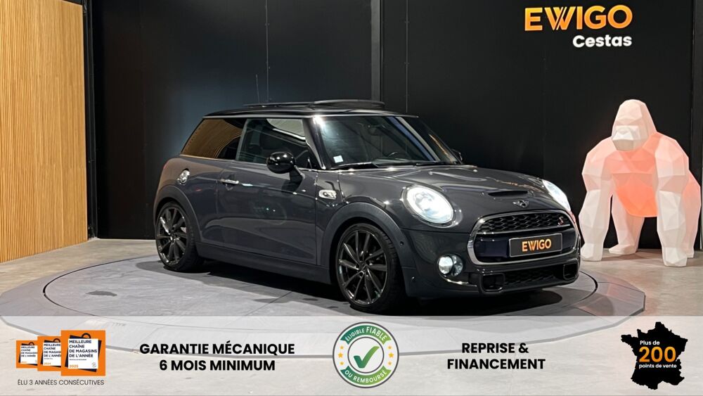 Cooper COOPER S 2.0 192 - TOIT OUVRANT - 2 JEUX DE JANTES 2017 occasion 33610 Cestas