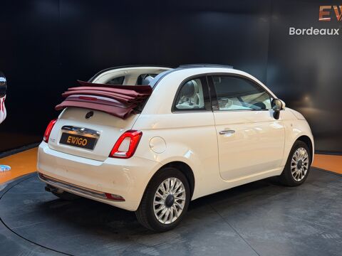 500 CABRIOLET 1.2 FINITION LOUNGE - RADAR DE RECUL - CLIMATISATI 2017 occasion 33320 Eysines