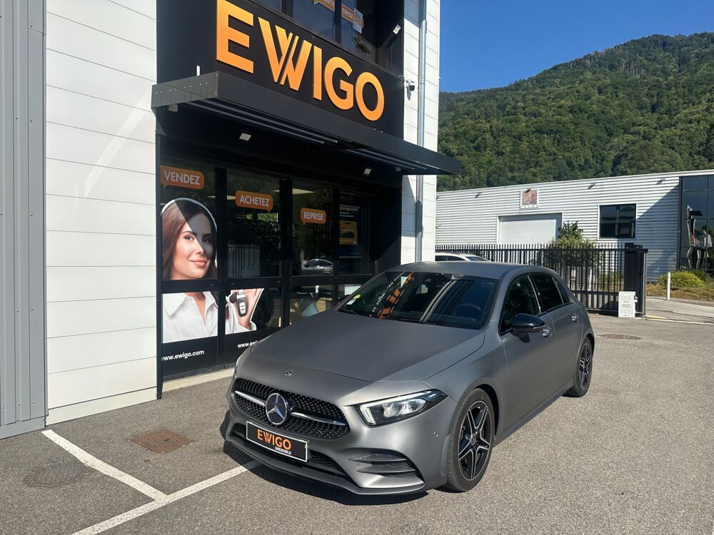 Classe A 2L 200D 150ch AMG LINE / CAMERA DE RECUL / PEINTURE GRIS MAT 2019 occasion 38420 Le Versoud