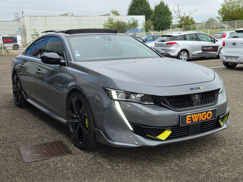 508 PSE HYBRID4 360 cv PEUGEOT SPORT ENGINEERED E-EAT8 - CHARGEU 2021 occasion 68170 Rixheim