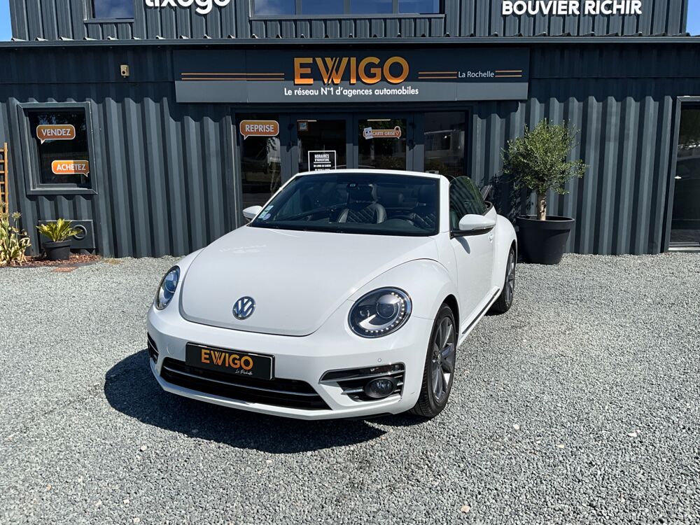 COCCINELLE II CABRIOLET 1.4 TSI 150 BLUEMOTION COUTURE / BLUETOOTH / NAVIG 2017 occasion 17000 La Rochelle