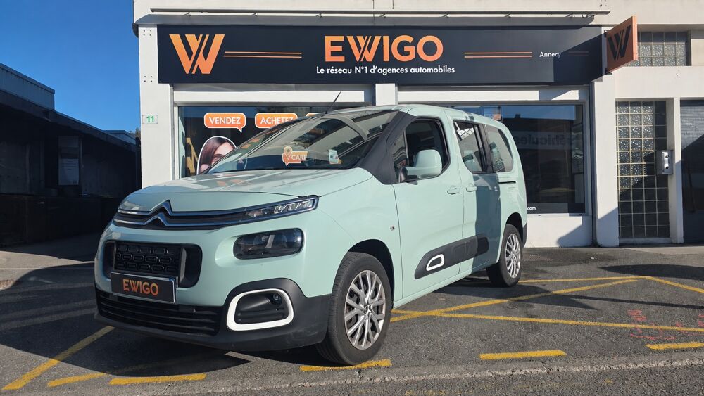 Berlingo GENERATION-III COMBI 1.2 PURETECH 130 M L1 FEEL EAT BVA STAR 2020 occasion 74600 Seynod