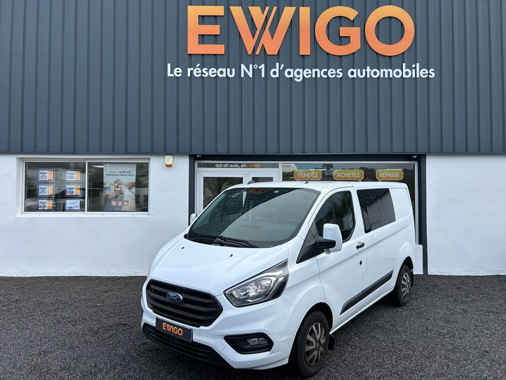 Transit Custom FOURGON 300 L1H1 2.0 ECOBLUE 130ch TREND BUSINESS / ENTRETIE 2023 occasion 64122 Urrugne