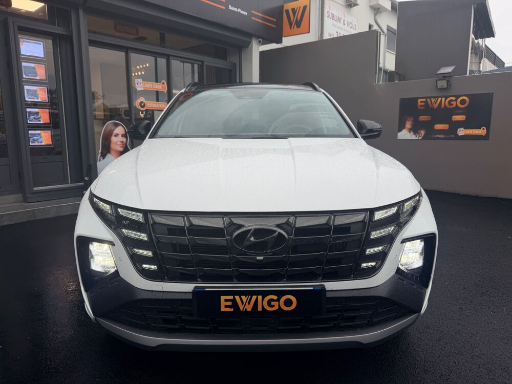Tucson 1.6 T-GDI 265 CH PHEV HYBRID N-LINE + CAMERA DE RECUL + TOIT 2022 occasion 97410 Saint-Pierre