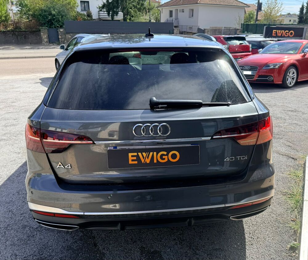 A4 AVANT 2.0 40 TDI 204ch HYBRID MHEV S-LINE QUATTRO S-TRONIC B 2021 occasion 25000 Besan&ccedil;on