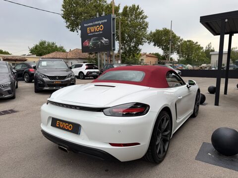 Boxster (982) 2.0 300CH - BVM6 - CUIR ETENDU ROUGE BORDEAUX - JANTES 2020 occasion 13700 Marignane