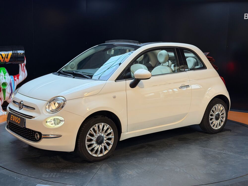 500 CABRIOLET 1.2 FINITION LOUNGE - RADAR DE RECUL - CLIMATISATI 2017 occasion 33320 Eysines