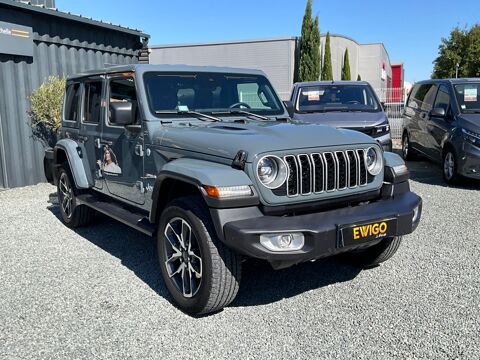 Wrangler 2.0 T 380H 270 4XE HYBRID PHEV UNLIMITED SAHARA AWD BVA 2024 occasion 17000 La Rochelle