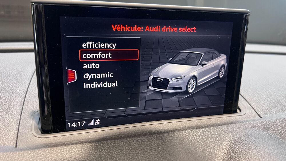 A3 CABRIOLET 2.0 TDI 184ch S-LINE QUATTRO S-TRONIC - B&O - LED 2017 occasion 33610 Cestas