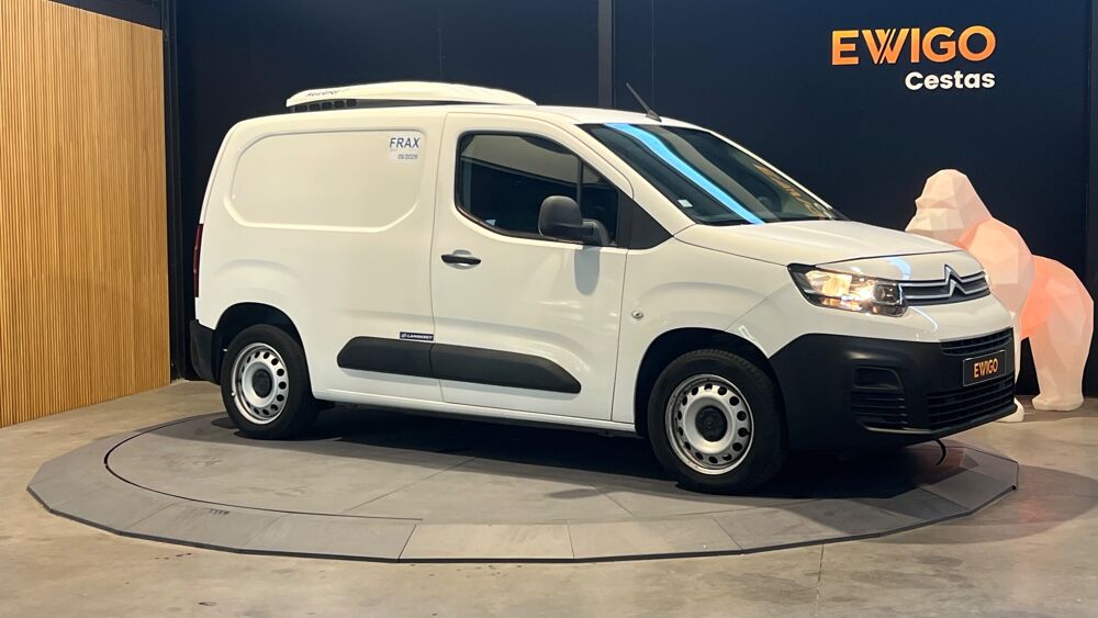 Berlingo FOURGON 1.6 BLUEHDI 100 Ch BVM5 FRIGORIFIQUE - TVA RECUPERAB 2019 occasion 33610 Cestas
