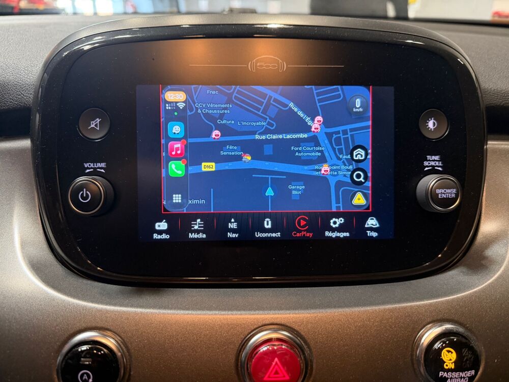 500 X 1.3 SPORT RED DOLCEVITA 150CH 4X2 DCT BVA CARPLAY GARANTIE 2021 occasion 60740 Saint-Maximin