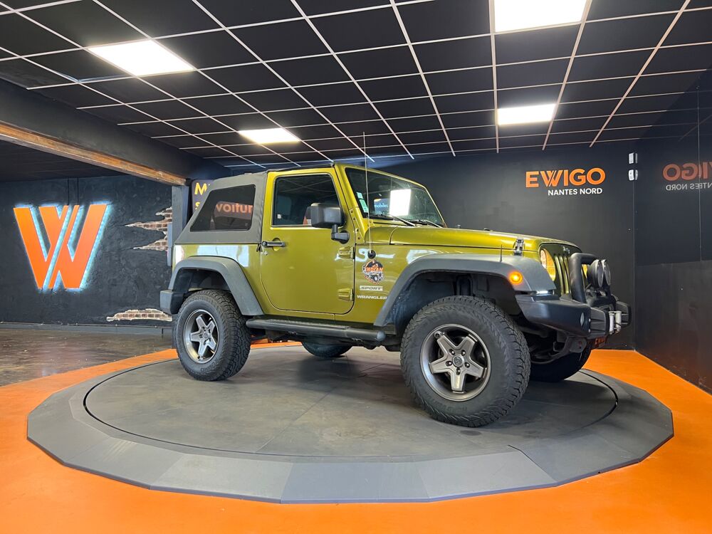 Wrangler 2.8 CRD 175 RUBICON AWD // HARD TOP DUR // PORTES SAHARA // 2007 occasion 44300 Nantes