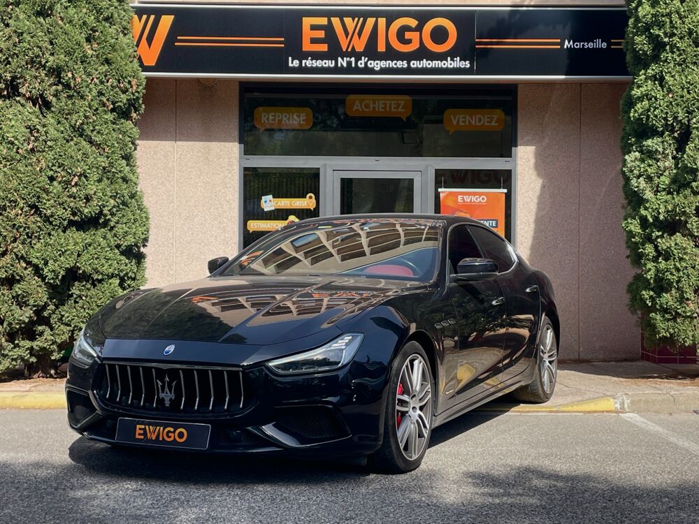 Ghibli 3.0 V6 275ch DIESEL GRANSPORT BVA * CAMERA DE RECUL * BLUETO 2017 occasion 13009 Marseille