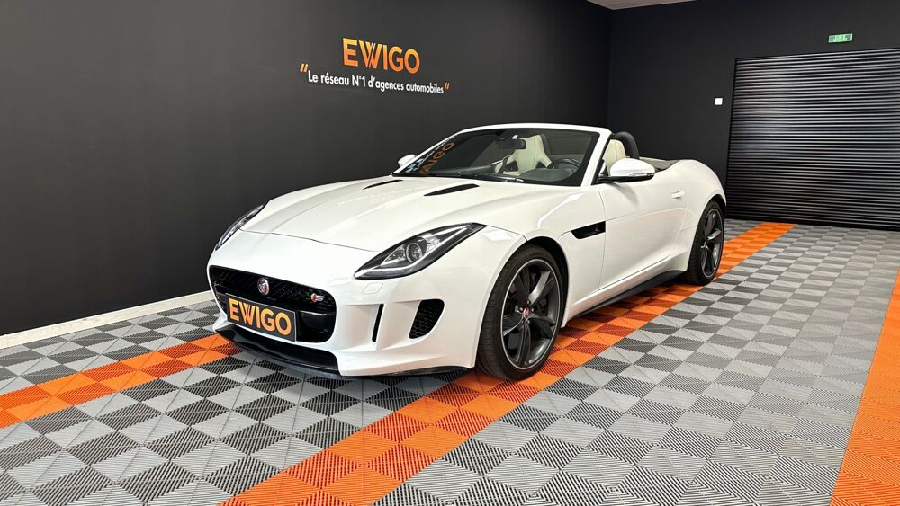 F-Type CABRIOLET V8 S 5.0 495ch SURALIMENTE 2014 occasion 34430 Saint-Jean-de-V&eacute;das
