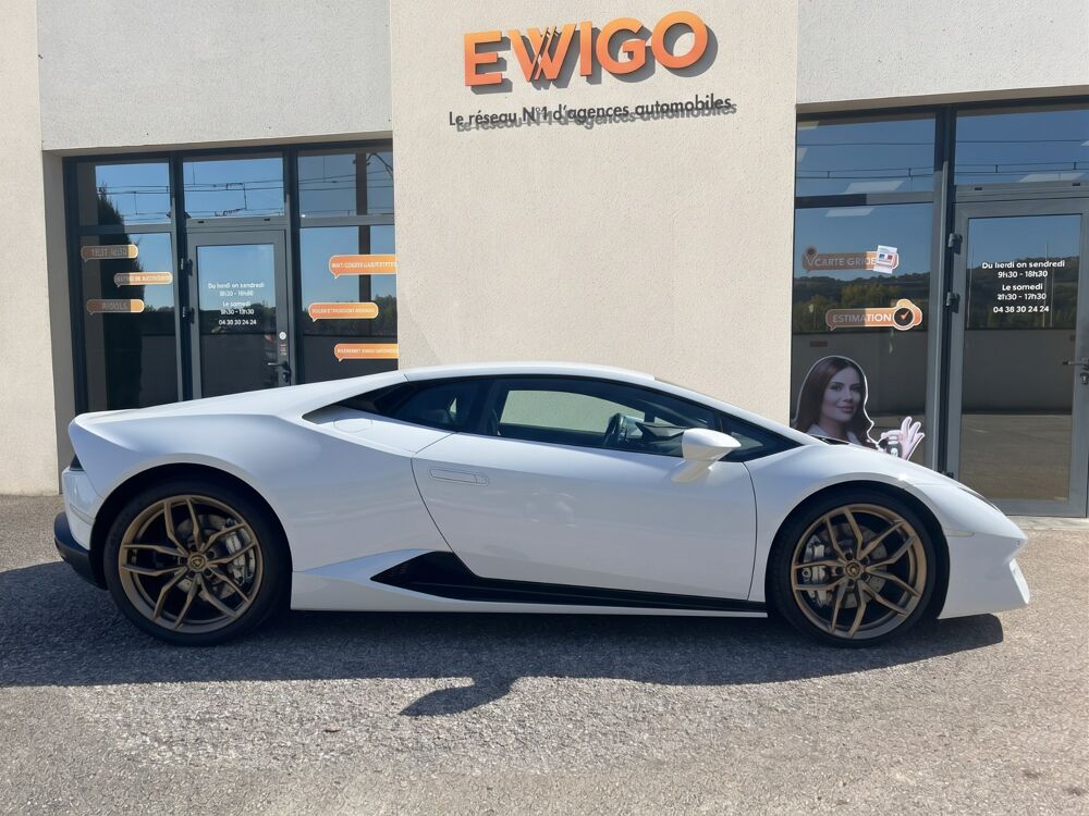 Huracan COUPE LP580-2 5.2 580ch - Entretien Lamborghini 2017 occasion 69420 Ampuis