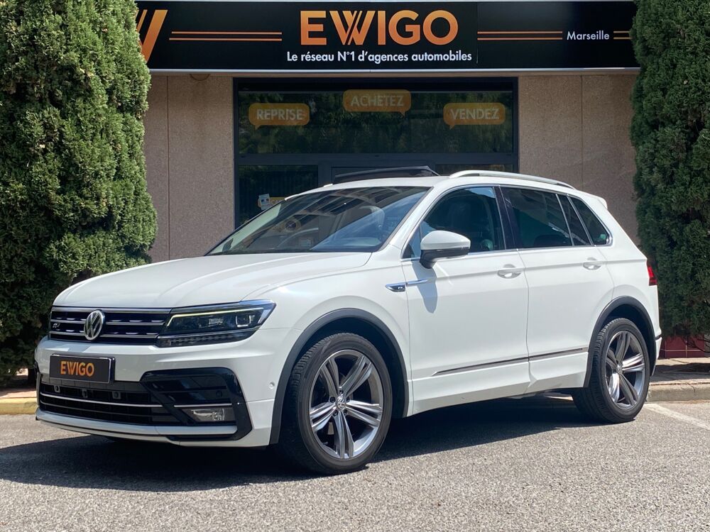 Tiguan 2.0 TDI 150Ch BLUEMOTION R LINE CARAT*CAMERA*SIEGE AV ELECTR 2019 occasion 13009 Marseille