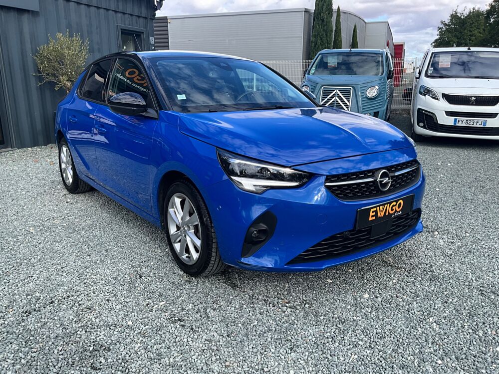 Corsa 1.2 T 100 Ch ELEGANCE BUSINESS BVA / DETECTEUR D'ANGLE MORT 2022 occasion 17000 La Rochelle