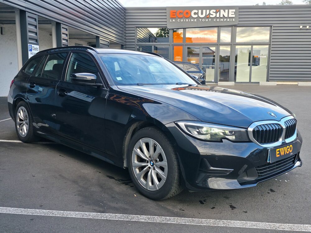 S&eacute;rie 3 TOURING 2.0 318 D 150ch BVA / CAMERA CARPLAY SANS FIL HAYON 2019 occasion 17100 Saintes