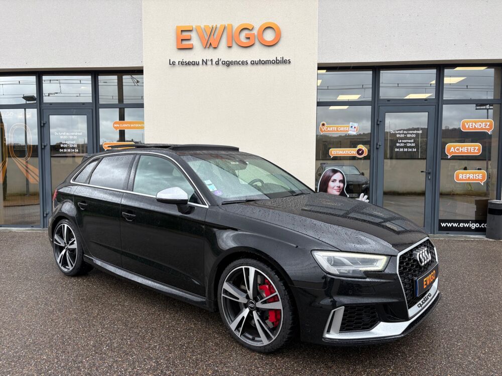 RS3 SPORTBACK 2.5 TFSI 400ch /MALUS PAYE/ TOIT OUVRANT/ BO/Entre 2019 occasion 69420 Ampuis