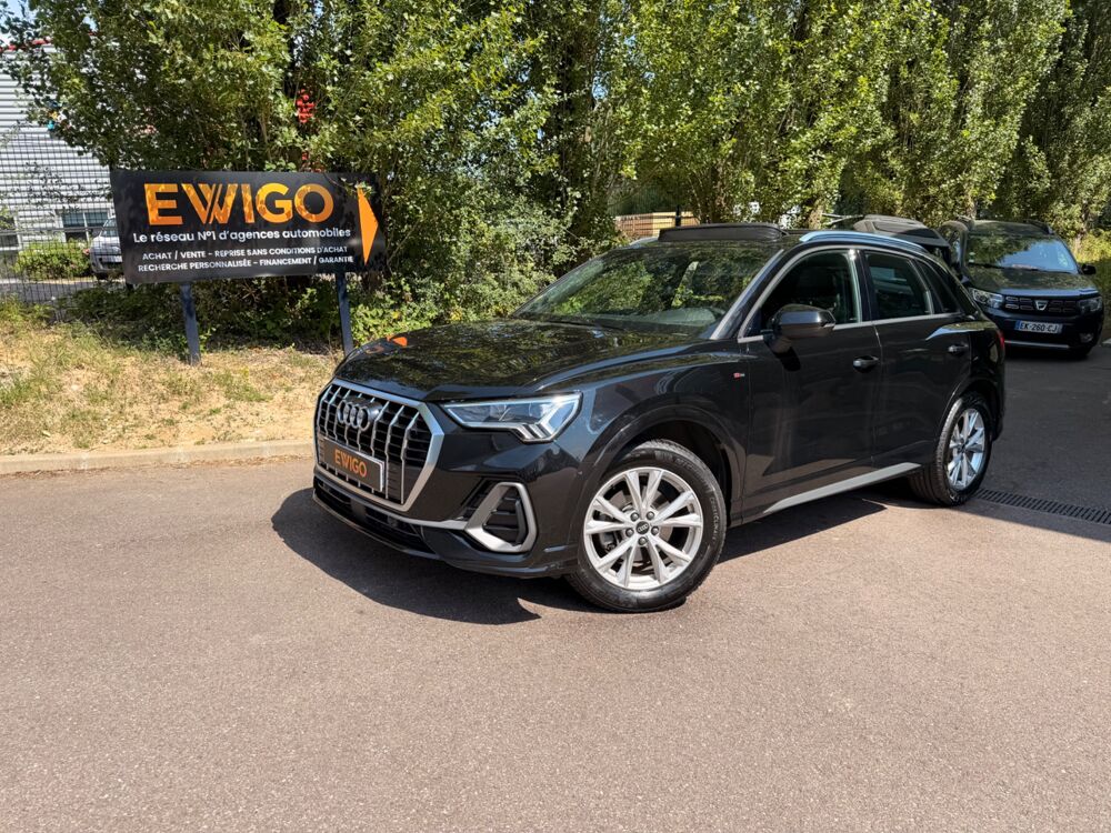Q3 2.0 35 TDI 150 S-LINE S-TRONIC BVA - TOIT OUVRANT - SIEGES C 2021 occasion 76150 Saint-Jean-du-Cardonnay