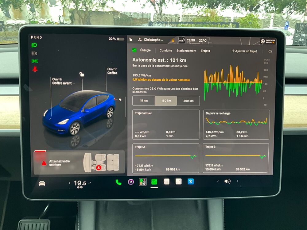 Model Y LONG RANGE DUAL MOTORS 441 CV / 4 roues motrices 2022 occasion 17000 La Rochelle