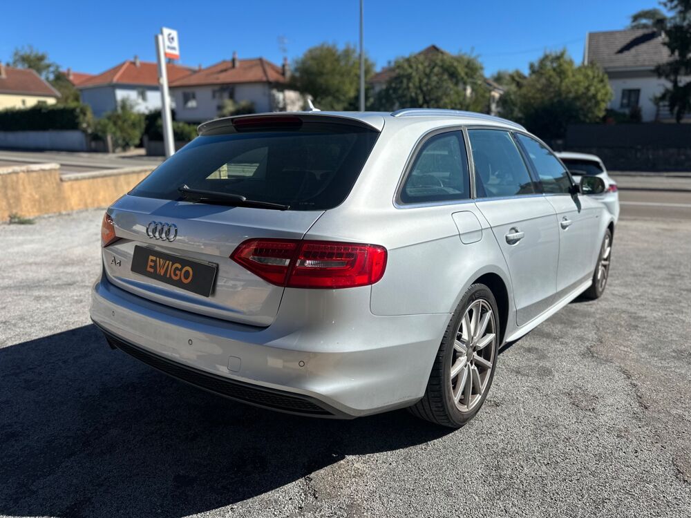 A4 AVANT 2.0 TDI 177CH AMBITION LUXE MULTITRONIC BVA 2013 occasion 25000 Besan&ccedil;on