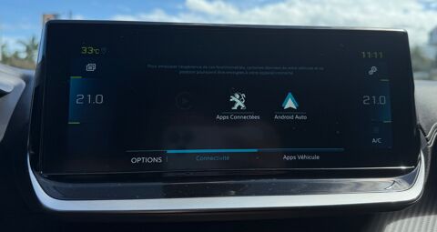 208 II 136 GT PACK 50 KWH + CAMERA 360&deg; + CARPLAY + ACCES MAINS 2022 occasion 97410 Saint-Pierre