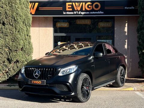 Classe GLE COUPE 5.5 63 AMG DESIGNO 557CH 4MATIC*NOIR MAT D'ORIGINE*TOI 2018 occasion 13009 Marseille