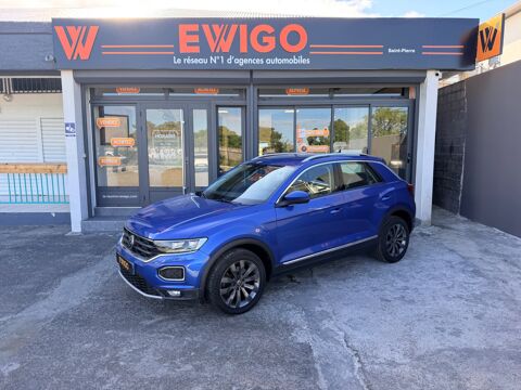 Volkswagen T-ROC 2.0 TDI 150 CH CARAT + CAMERA DE RECUL + CARPLAY 2021 occasion Saint-Pierre 97410