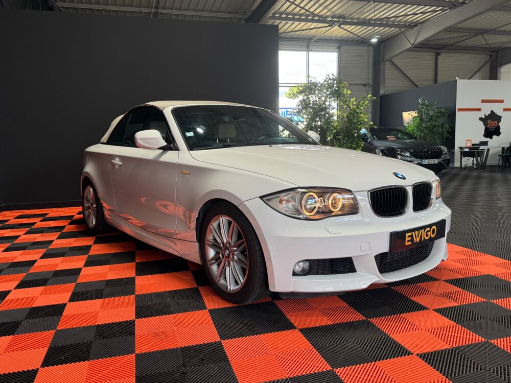 S&eacute;rie 1 CABRIOLET 118D 143 CH M SPORT DESIGN / SIEGES CHAUFFANTS / R 2011 occasion 29000 Quimper