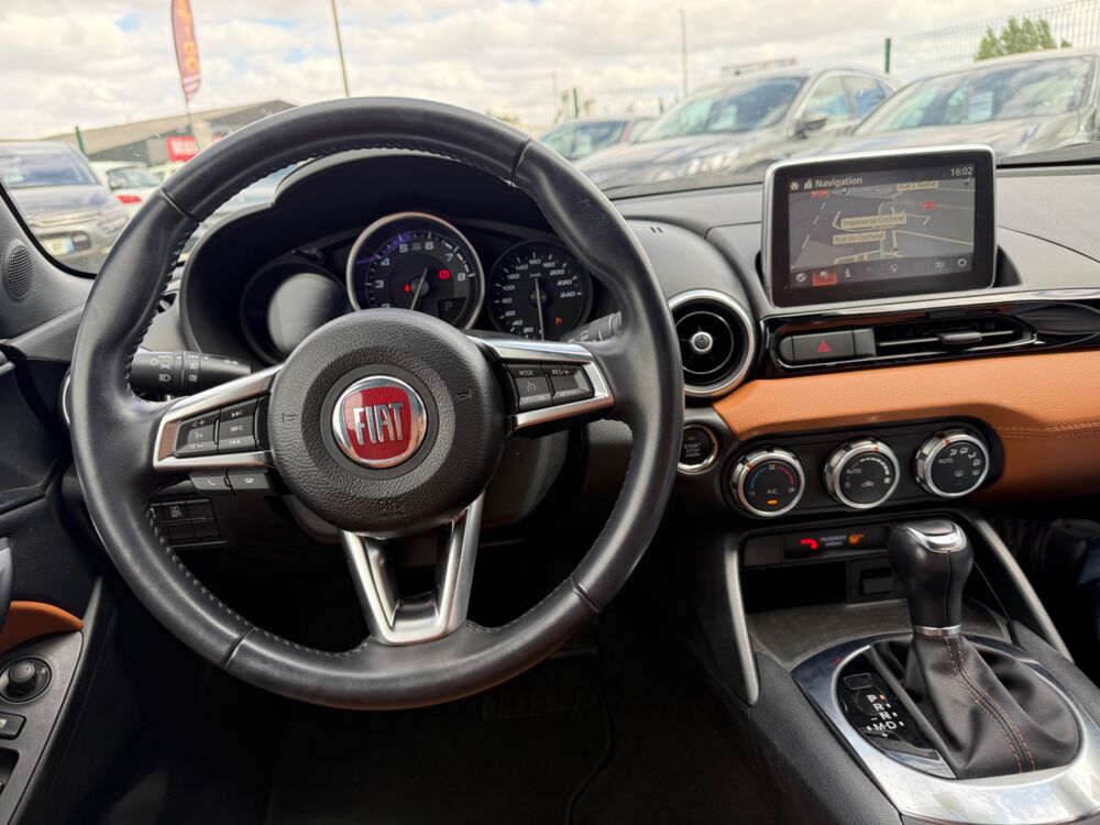 124 spider SPIDER 1.4 MULTIAIR 140CH LUSSO PLUS BVA - CAMERA DE RECUL - 2018 occasion 27000 &Eacute;vreux