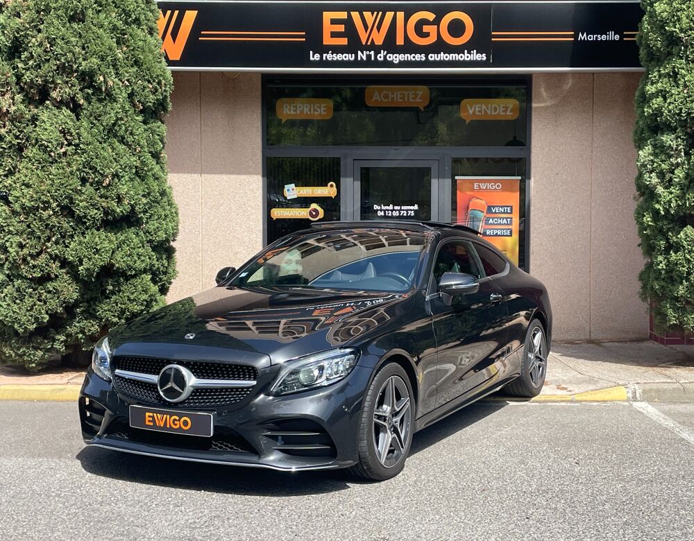 Classe C COUPE 2.0 220D 195Ch AMG LINE 9G-TRONIC*TOIT OUVRANT*ECLAIRA 2019 occasion 13009 Marseille