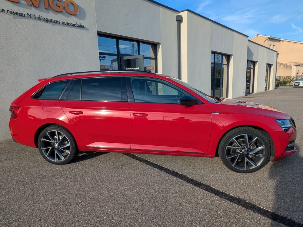Superb Combi IV SPORTLINE 1.4 TSI 218CH DSG HYBRID Virtual Cockpit 2020 occasion 69420 Ampuis