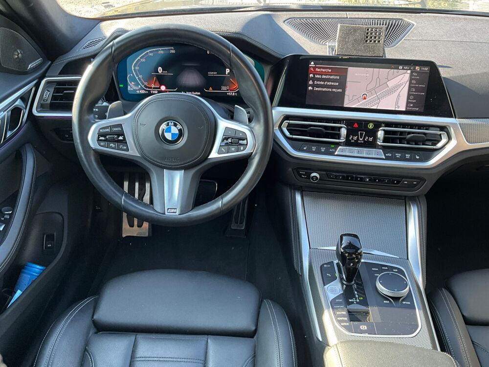 S&eacute;rie 4 GRAND-COUPE 3.0 430 D 285 Ch XDRIVE FINITION M-SPORT / TOIT 2022 occasion 17000 La Rochelle