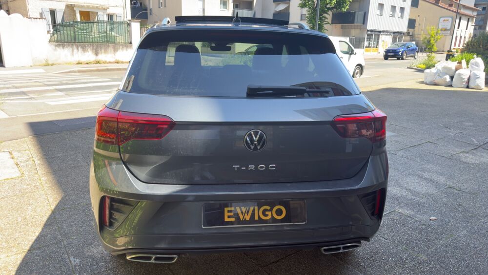 T-ROC 1.5 TSI 150 EVO R-LINE DSG BVA - TOIT OUVRANT - ENTRETIEN CO 2023 occasion 69150 D&eacute;cines-Charpieu