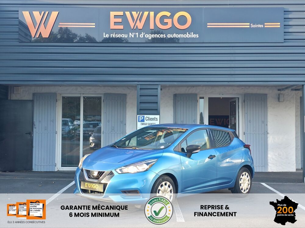 Micra 1.0 IG 71ch VISIA PACK 2017 occasion 17100 Saintes