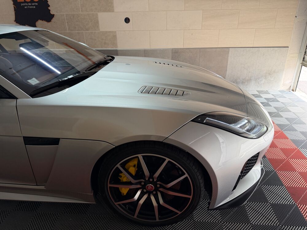 F-Type (2) COUPE 5.0 575CH SVR AWD BVA FREIN CERAMIQUE NO FAP 2017 occasion 60740 Saint-Maximin