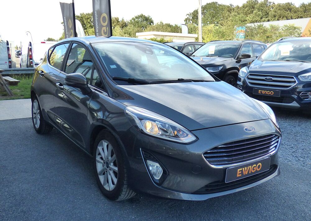 Fiesta 1.0 ECOBOOST 100 ch TITANIUM POWERSHIFT - DISTRIBUTION NEUVE 2017 occasion 33210 Maz&egrave;res