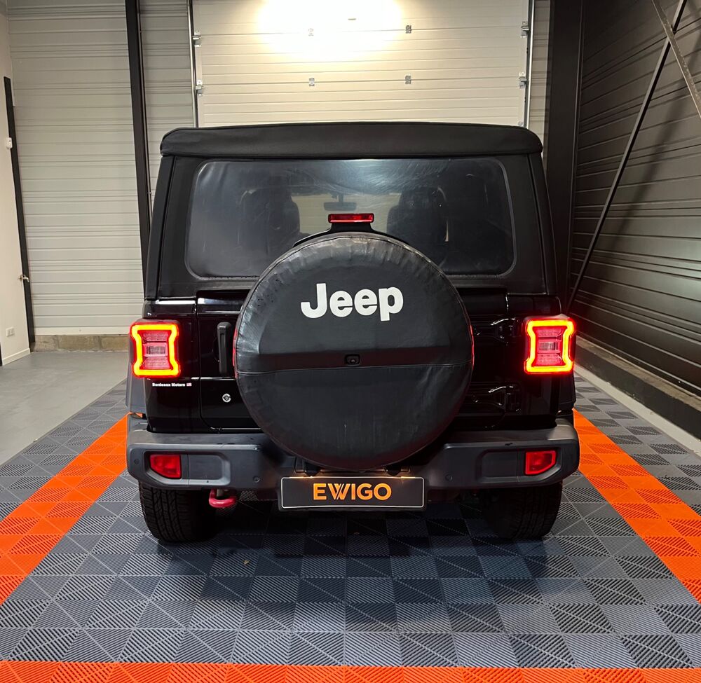 Wrangler UNLIMITED 2.2 CRD RUBICON 200CH BVA/ CARTE GRISE VASP/ SUIVI 2019 occasion 33260 La Teste-de-Buch