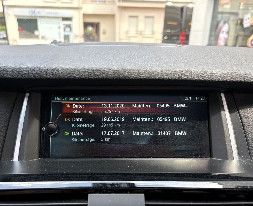 X3 1.8 D 150 ch X-LINE SDRIVE BVA + TOIT OUVRANT 2017 occasion 77700 Serris